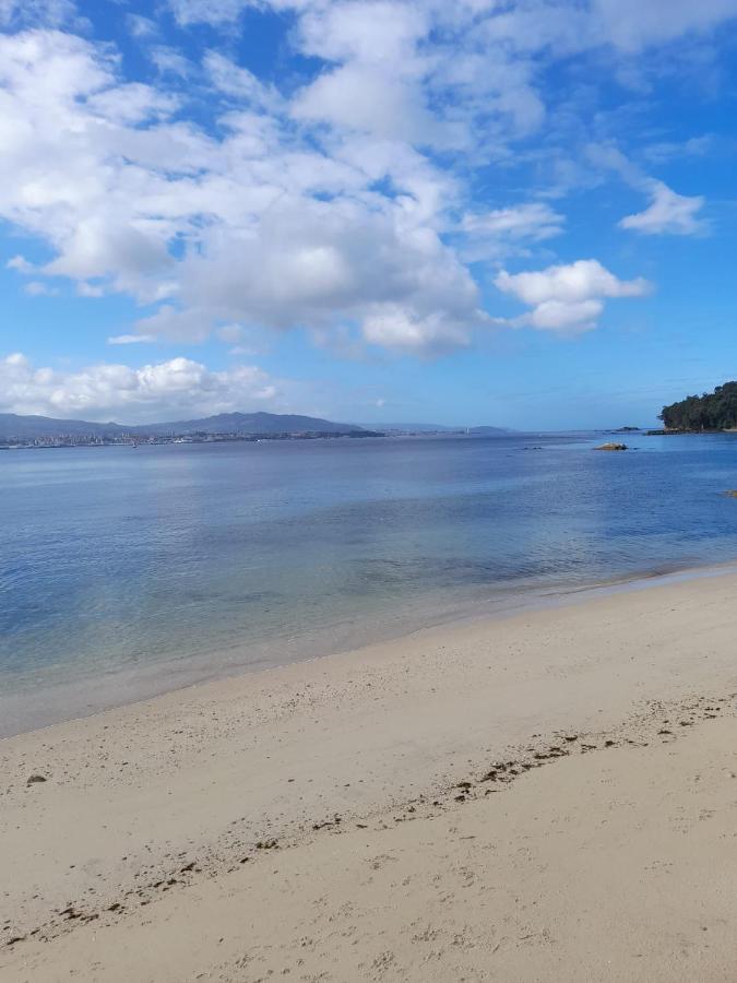 Appartamento Mirador Da Playa Moaña Esterno foto