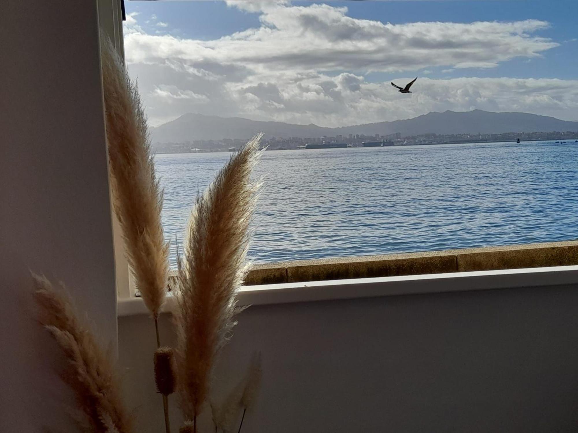 Appartamento Mirador Da Playa Moaña Esterno foto